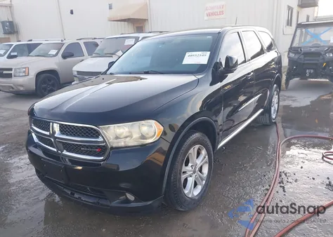 2013 Dodge Durango Sxt from USA, damaged, VIN 1C4RDHAG0DC681917
